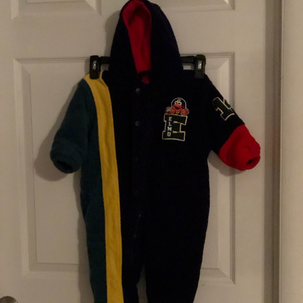 Sesame Street Zip Up coat. Size 18 Months.